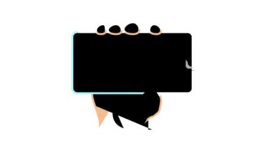 akıllı telefon görüntüleme renk canlandırmasında dijital resim gösteriliyor