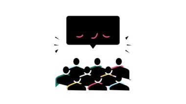 çocuk kitaplığındaki grup etkinlikleri ve olaylar renk canlandırması