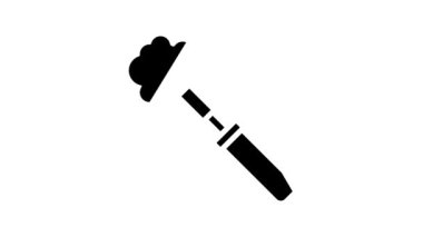 balon hattı simgesi canlandırması için hava pompası