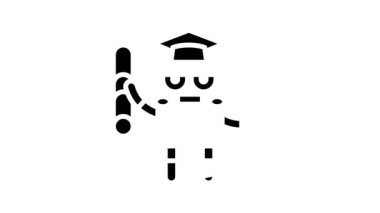 eğitim kitabı satır simgesi canlandırması