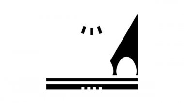 Yumurta fabrikası taşıyıcı kabartma simgesi canlandırması