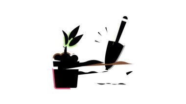 Bahçe yaşlıları işgal renk canlandırması