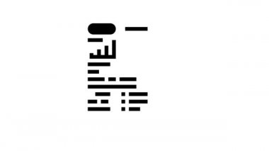 finansal modelleme simgesi animasyonu