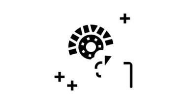 Yıkanmış araba tekerleği simgesi animasyonunu temizle