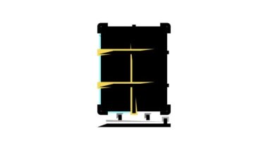 Ulaşım rengi canlandırması için cam üretimi paketleme