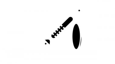 spinner balıkçılık aksesuar çizgisi canlandırması