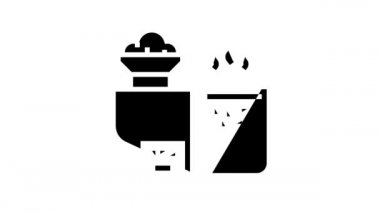 Eritme Kum Camı Üretim Ekipmanı Çizgisi Canlandırması