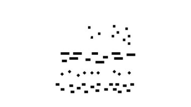 Toprak çizgisi simge canlandırması katmanları