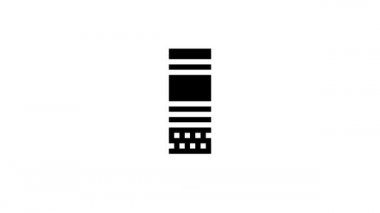 Su filtresi kabartma simge canlandırması katmanları