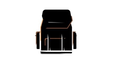 av rengi simgesi canlandırması için sırt çantası taşıma