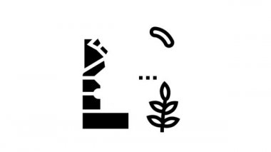 Biyoloji okulu ders çizgisi canlandırması