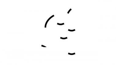 Hindistan kauçuk sembol animasyonu