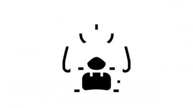 Dokuz gözlü yabancı simge canlandırması