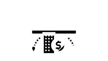 işletme vize simgesi canlandırması