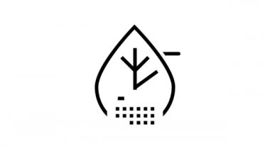 hava emisyonları ve ortam hava kalitesi çizgi canlandırması