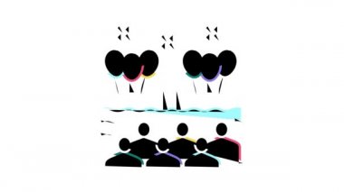 havuz çocukları parti rengi canlandırması