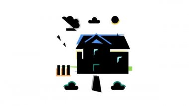 şehir alanı renk canlandırması