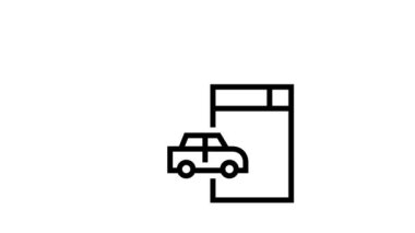 Eğitim materyalleri satır simgesi canlandırması