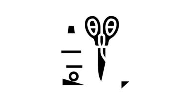 El yapımı araçlar anaokulu çizgi simgesi canlandırması