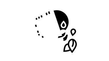 Süzgeç sepeti çizgi simgesi canlandırması boşaltılıyor