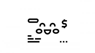 hediye sertifikası simgesi canlandırması