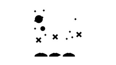 uzay çocukları parti simgesi canlandırması