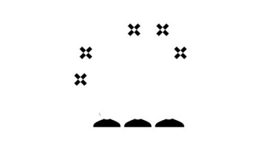 Dinozor çocuklar parti sembolü animasyonu