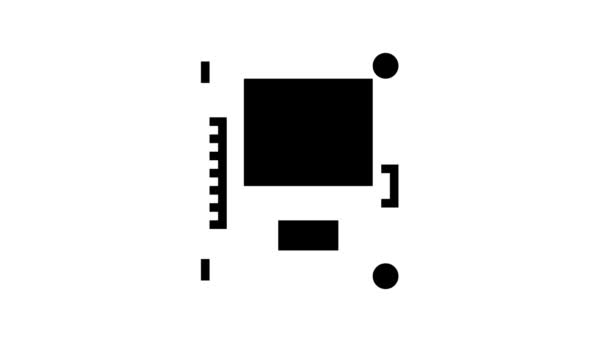 池ozonator字形动画图标 — 图库视频影像
