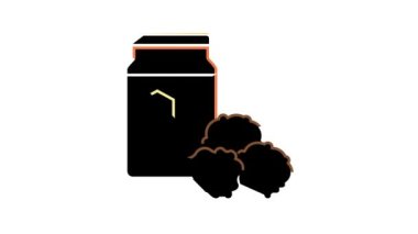 propolis taşıyıcı arıcılık renk simgesi canlandırması