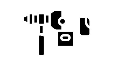 döner çekiç satır simgesi canlandırması