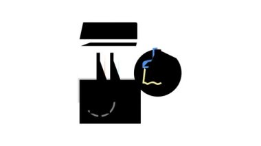 kanal temizleme renk simgesi canlandırması