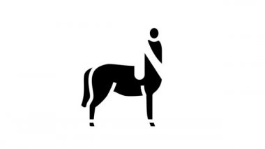 Centaur Antik Yunan çizgi canlandırması