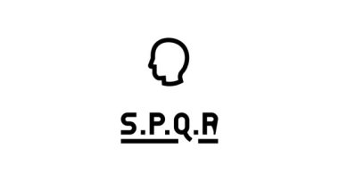 Bayrak Lejyoner Roma çizgi simgesi canlandırması