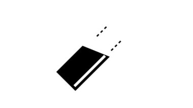 Geri çekil vida glyph simge animasyonu