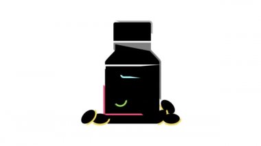 Sporcu renk simgesi canlandırması için vitaminler