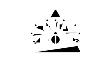 Savunma veri tabanı simgesi canlandırması