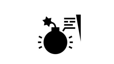 Dolandırıcılık sorunu internet simgesi canlandırması