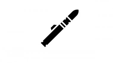 roket savaş hattı simgesi canlandırması