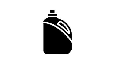 enzim tozu çizgi simgesi canlandırması