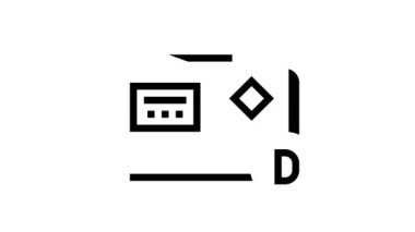 dizel benzin istasyonu çizgi simgesi canlandırması