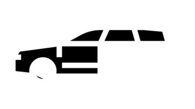 Wagon otomobil çizgisi canlandırması