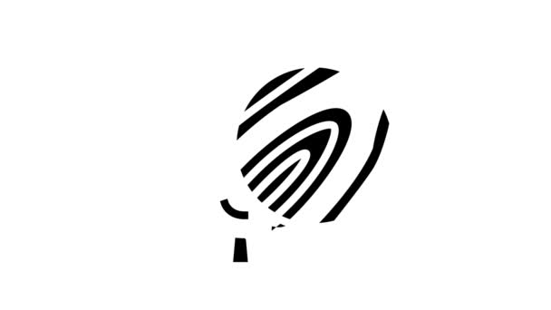 hársfa vonal ikon animáció