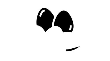 Yumurta tavuğu simgesi animasyonu