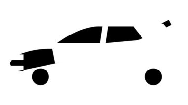 hatchback araba simge animasyonu