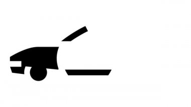 Üstü açılır araba simgesi animasyonu