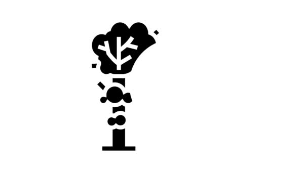 柚木石板图标动画 — 图库视频影像