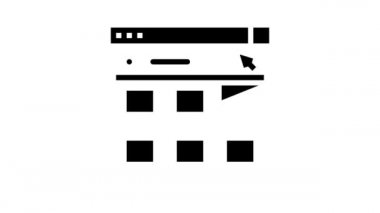 çevrimiçi web alışveriş simgesi canlandırması