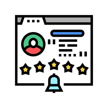 bonservis ve mal renk vektör illüstrasyonuName