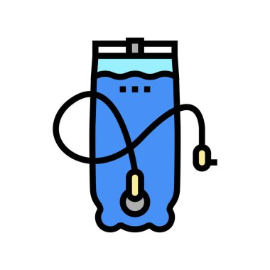 hidrasyon paketi renk vektör çizimi