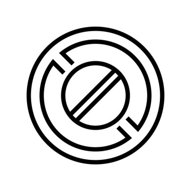 benzodiazepinler, ilaç bağımlısı çizgi ikon vektör illüstrasyonu